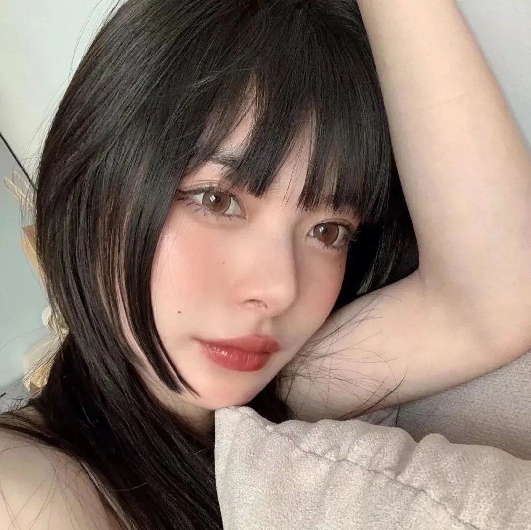 头发松散